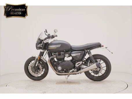 2022 Triumph Speed Twin, чёрный, 1320000 рублей, вид 4