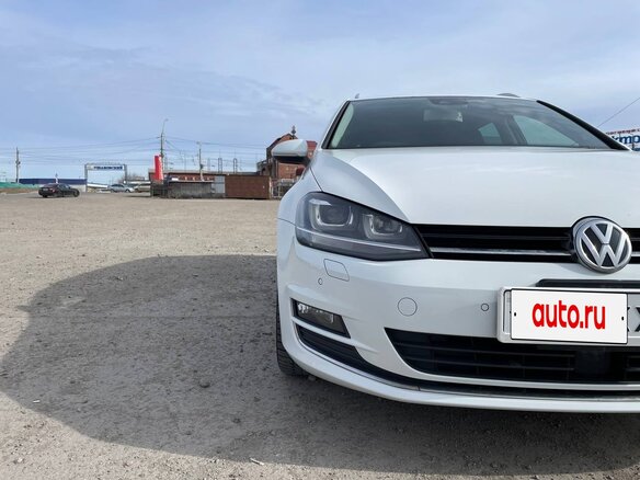 2013 Volkswagen Golf VII, белый, 1200000 рублей - вид 1