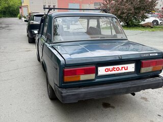 2008 Lada (ВАЗ) 2107, зелёный, 65000 рублей, вид 4