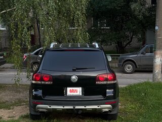 2008 Volkswagen Touareg I Рестайлинг, чёрный, 680000 рублей, вид 4