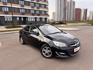 2013 Opel Astra J Рестайлинг, чёрный, 851000 рублей, вид 2
