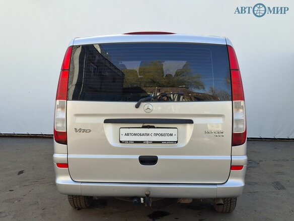 2014 Mercedes-Benz Vito 113 CDI L2 II (W639) Рестайлинг, серебристый - вид 5