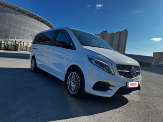 2021 Mercedes-Benz V-Класс Long 300 d длинный III (W447) Рестайлинг, белый, 7200000 рублей, вид 1
