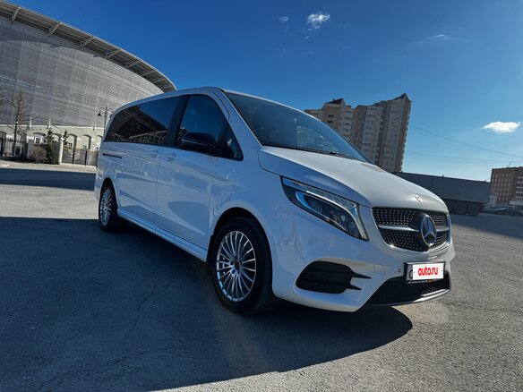 2021 Mercedes-Benz V-Класс Long 300 d длинный III (W447) Рестайлинг, белый, 7200000 рублей