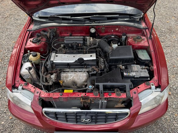 2005 Hyundai Accent ТагАЗ II, красный, 300000 рублей - вид 12