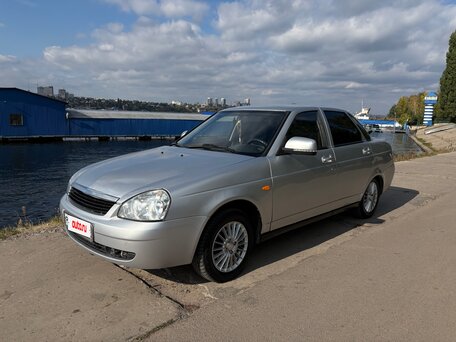 2007 Lada (ВАЗ) Priora I, серебристый, 350000 рублей, вид 1