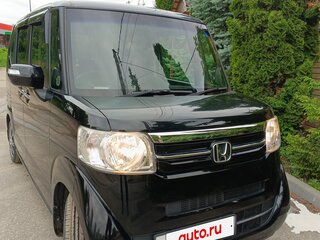 2016 Honda N-BOX I Рестайлинг, чёрный, 770000 рублей, вид 4