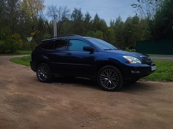 2005 Lexus RX 330 II, синий, 1530000 рублей - вид 3