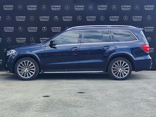 2017 Mercedes-Benz GLS 400 I (X166), синий, 3600000 рублей, вид 3