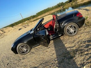 2009 Mercedes-Benz SLK-Класс 280 II (R171) Рестайлинг, чёрный, 2550000 рублей, вид 3