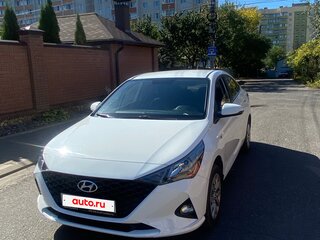 2020 Hyundai Solaris II Рестайлинг, белый, 1340000 рублей, вид 5
