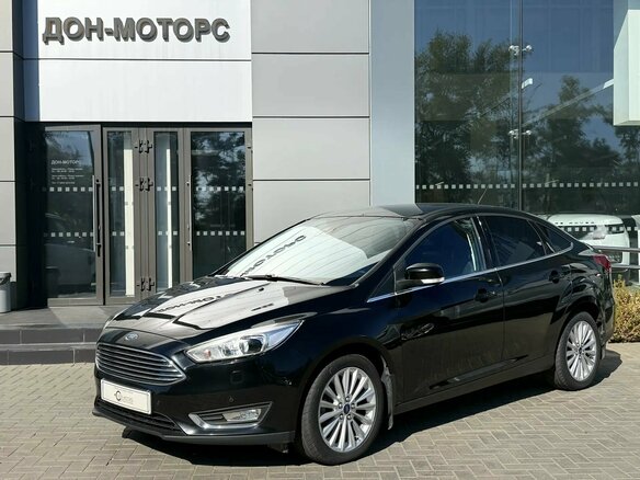 2017 Ford Focus III Рестайлинг, чёрный, 1280000 рублей