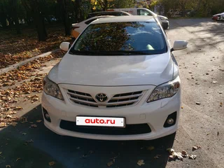 2011 Toyota Corolla X (E140, E150) Рестайлинг, белый, 1100000 рублей, вид 1