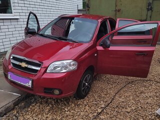 2007 Chevrolet Aveo I Рестайлинг, красный, 350000 рублей, вид 2
