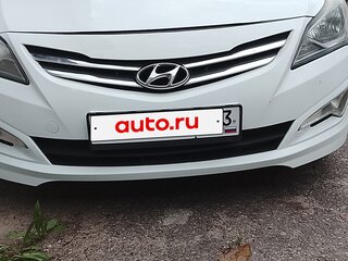 2016 Hyundai Solaris I Рестайлинг, белый, 680000 рублей, вид 1