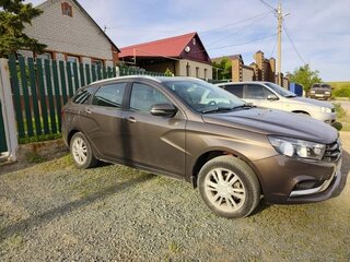 2018 Lada (ВАЗ) Vesta SW I, коричневый, 950000 рублей, вид 3