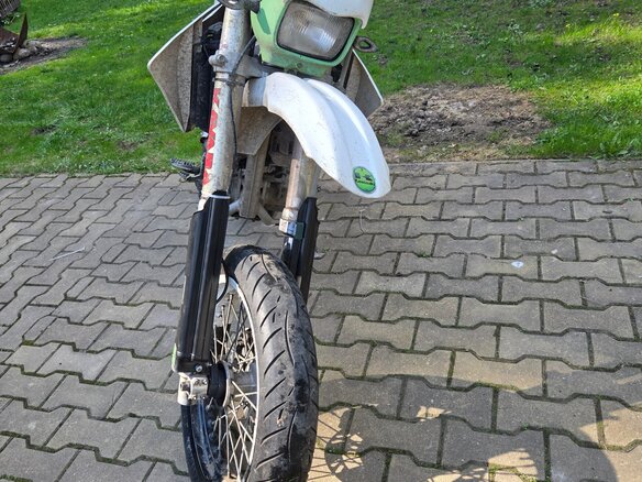 2004 Kawasaki KLX 250, зелёный - вид 1