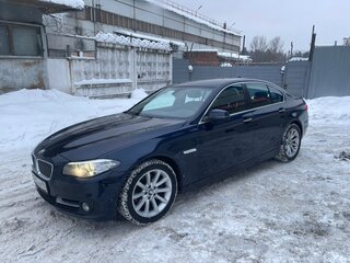 2014 BMW 5 серии 520d VI (F10/F11/F07) Рестайлинг, синий, 2050000 рублей, вид 1