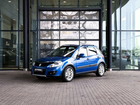 2011 Suzuki SX4 I (Classic) Рестайлинг, синий, 780000 рублей, вид 3