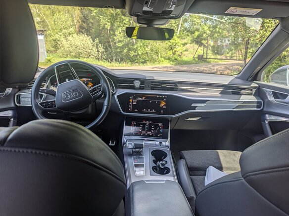 2021 Audi A6 45 TFSI V (C8), серый, 4650000 рублей - вид 14