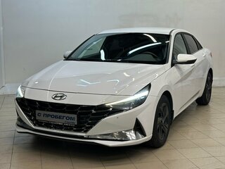 2021 Hyundai Elantra VII (CN7), белый, 1720000 рублей, вид 1