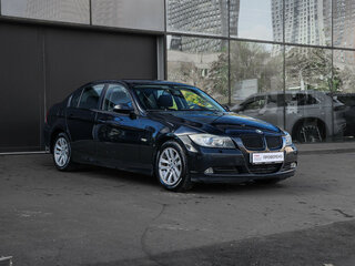 2008 BMW 3 серии 318i V (E90/E91/E92/E93), чёрный, 990000 рублей, вид 3