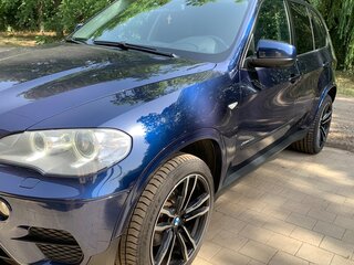 2011 BMW X5 35i II (E70) Рестайлинг, синий, 2170000 рублей, вид 2