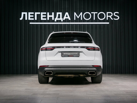 2018 Porsche Cayenne III, белый - вид 4