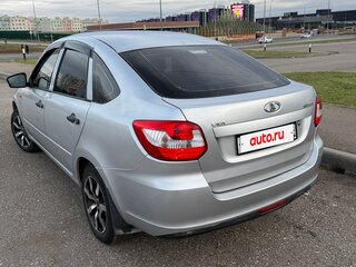2015 Lada (ВАЗ) Granta I, серебристый, 345000 рублей, вид 4