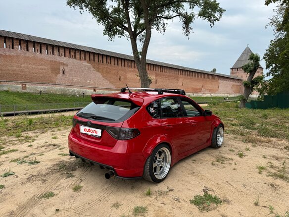 2008 Subaru Impreza III, красный, 1390000 рублей - вид 3