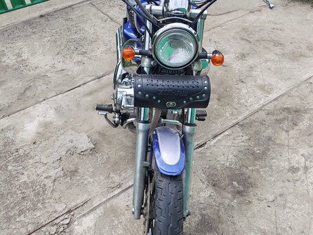 1994 Yamaha XV400 Virago, фиолетовый, 270000 рублей, вид 1