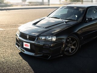2001 Nissan Skyline X (R34), чёрный, 3555555 рублей, вид 2