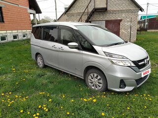2017 Nissan Serena S-Hybrid V (C27), серебристый, 1600000 рублей, вид 3