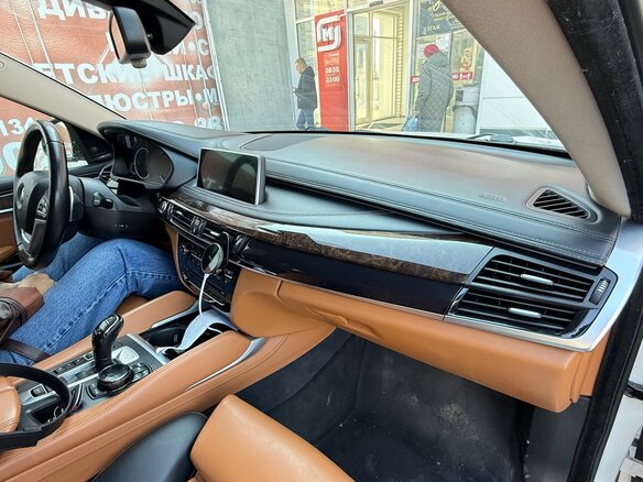 2015 BMW X6 35i II (F16), белый - вид 8