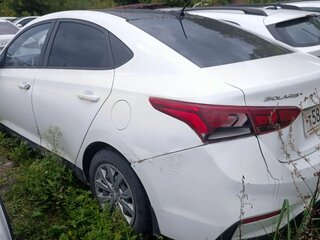 2017 Hyundai Solaris II, белый, 600000 рублей, вид 4