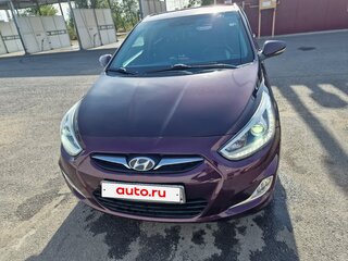 2012 Hyundai Solaris I, фиолетовый, 800000 рублей, вид 1