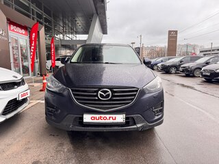 2016 Mazda CX-5 I Рестайлинг, синий, 1550000 рублей, вид 2