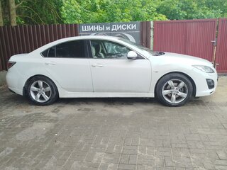 2011 Mazda 6 II (GH) Рестайлинг, белый, 880000 рублей, вид 4