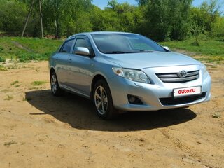 2009 Toyota Corolla X (E140, E150), голубой, 757000 рублей, вид 1