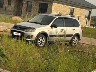2015 Lada (ВАЗ) Kalina Cross II, серебристый, 410000 рублей, вид 1