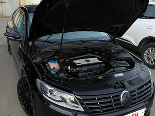 2013 Volkswagen Passat CC I Рестайлинг, чёрный, 1400000 рублей, вид 2