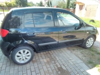 2008 Hyundai Getz I Рестайлинг, чёрный, 620000 рублей, вид 4