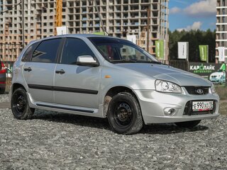 2013 Lada (ВАЗ) Kalina Sport I, серебристый, 350000 рублей, вид 4