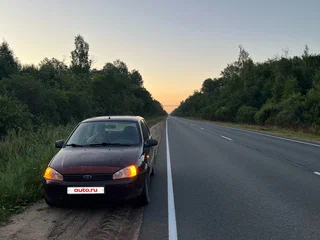 2011 Lada (ВАЗ) Kalina I, пурпурный, 80000 рублей, вид 2