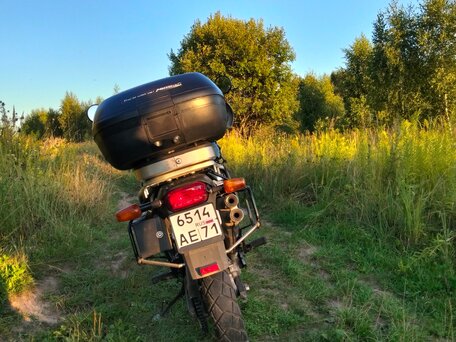 2001 Honda XL650V Transalp, серебристый, 350000 рублей, вид 4