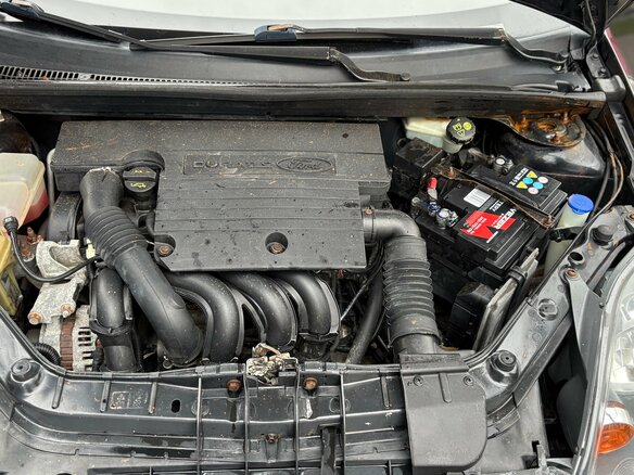 2007 Ford Fiesta Mk5, чёрный - вид 17