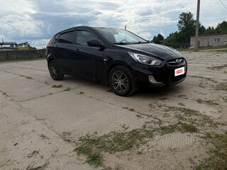 2012 Hyundai Solaris I, чёрный, 550000 рублей, вид 1