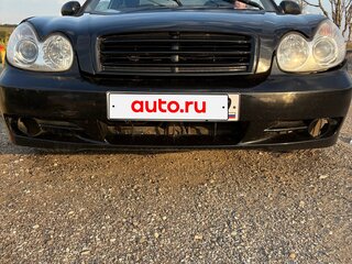 2007 Hyundai Sonata ТагАЗ IV (EF) Рестайлинг, чёрный, 250000 рублей, вид 1