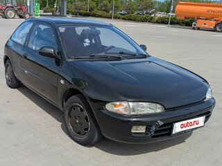 1995 Mitsubishi Colt IV (CA0), чёрный, 150000 рублей, вид 3