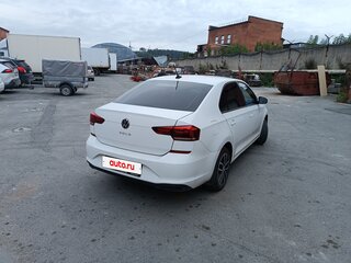 2020 Volkswagen Polo VI, белый, 750000 рублей, вид 4